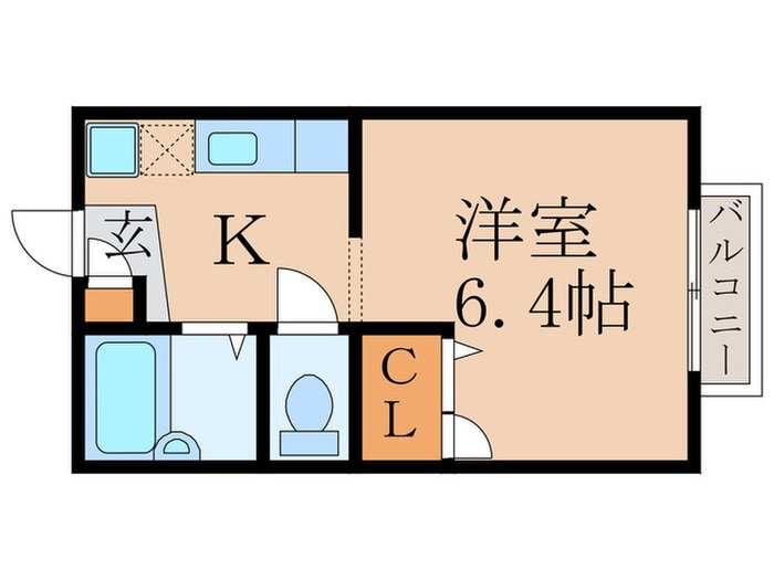 ちきゅうハウスの物件間取画像