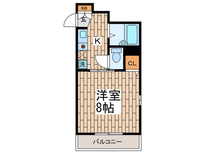 グラシュ－オオモリの物件間取画像