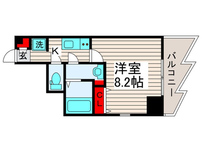 Omoci d ogi-ohashiの物件間取画像