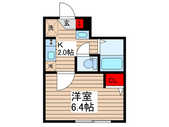 エクセラン高砂の物件間取画像