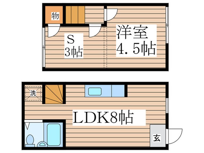 富士見町戸建２２４１の物件間取画像