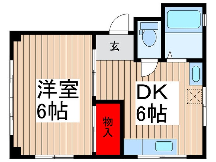 グリーンテラスの物件間取画像