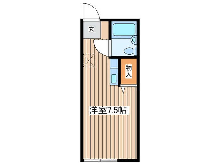 ベイヒルの物件間取画像