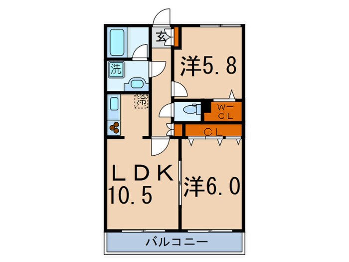 オーパスホームズ白山の物件間取画像