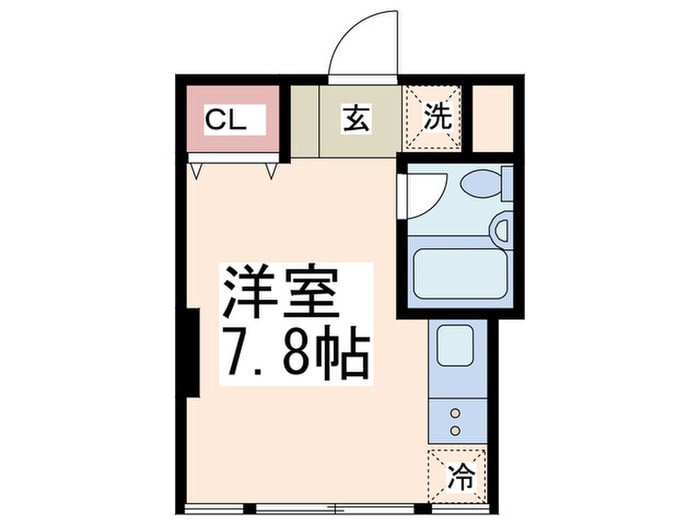 アクシス藤が丘の物件間取画像