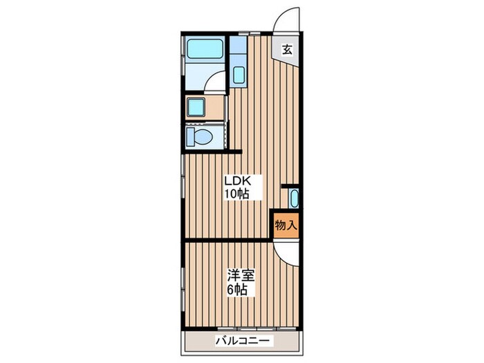 グリーンハイムの物件間取画像