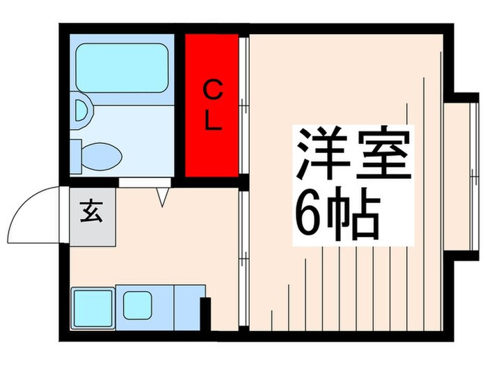 グリーンパル葛西の物件間取画像