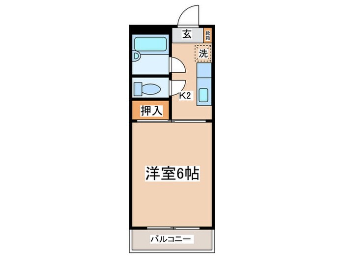 一水園大塚ハイツの物件間取画像