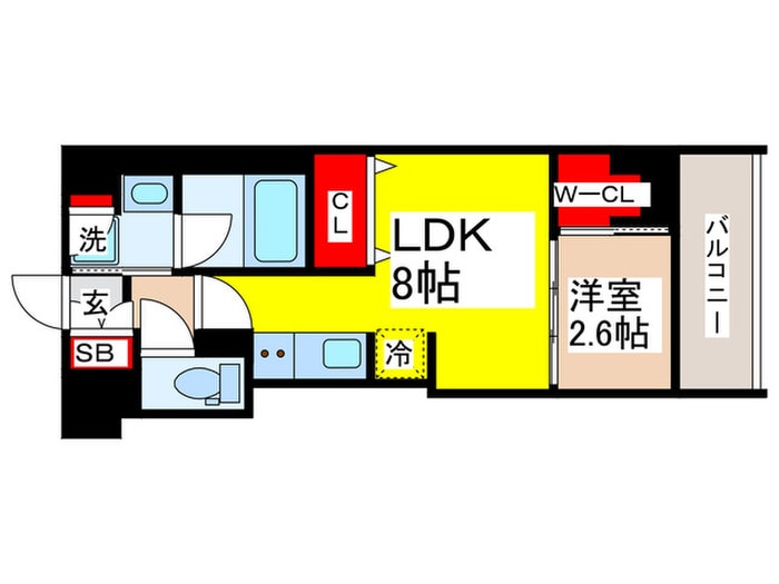 ORSUS清澄白河ﾘﾊﾞｰﾌﾛﾝﾄの物件間取画像