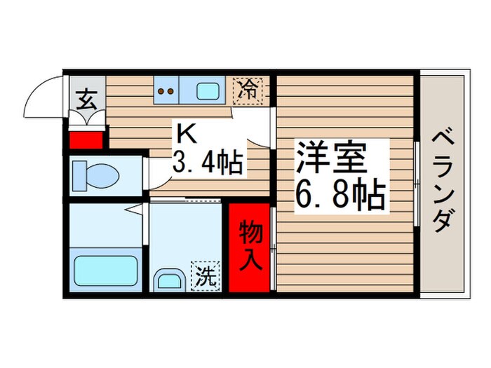 物件間取画像