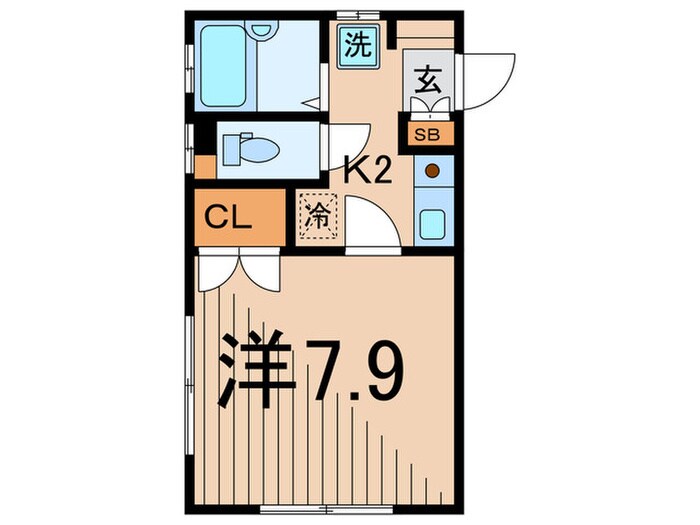 アーク大岡山の物件間取画像