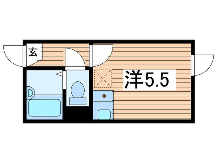 サザンロード小岩の物件間取画像