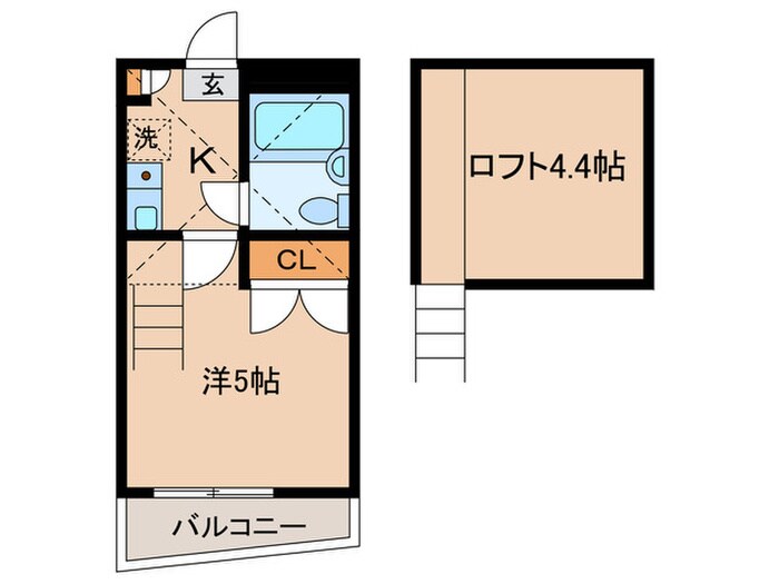 物件間取画像