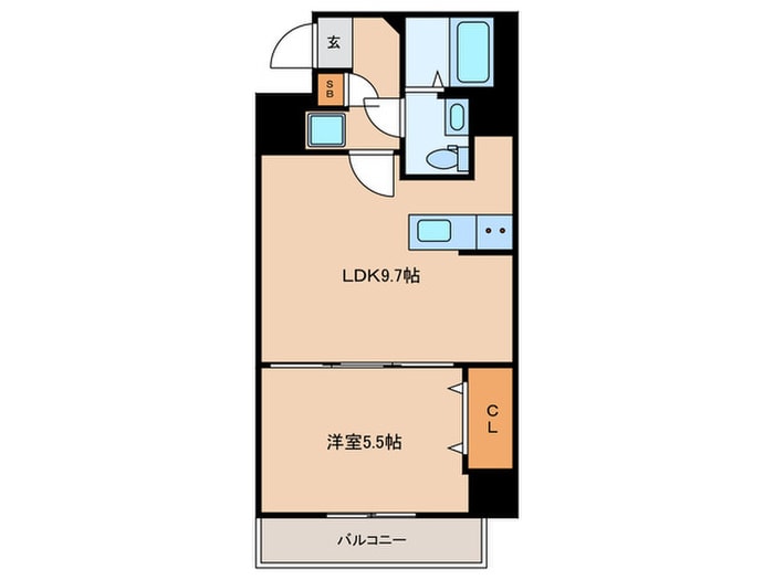 コンフォリア北池袋の物件間取画像