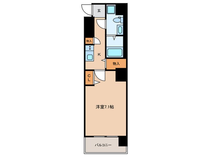 コンフォリア北池袋の物件間取画像