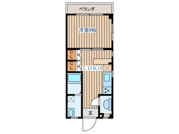 ウエハルビルの物件間取画像