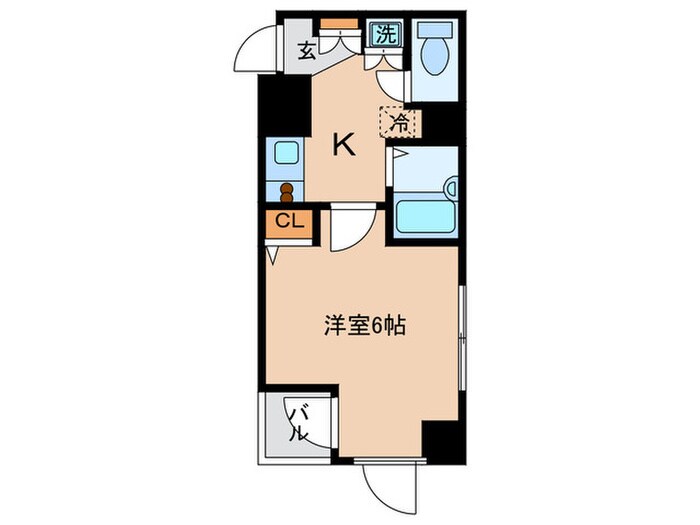 フォルトゥナ文京後楽園(４０２)の物件間取画像