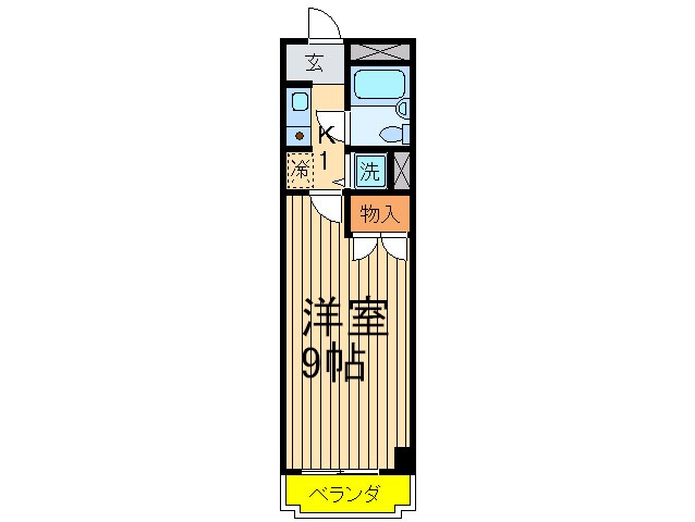 サンモ－ル上用賀の物件間取画像