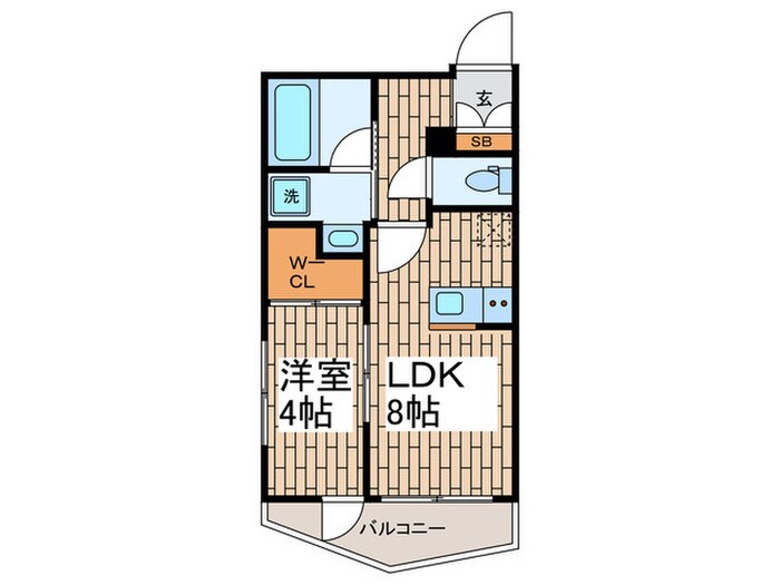 コンポジット品川金子山の物件間取画像