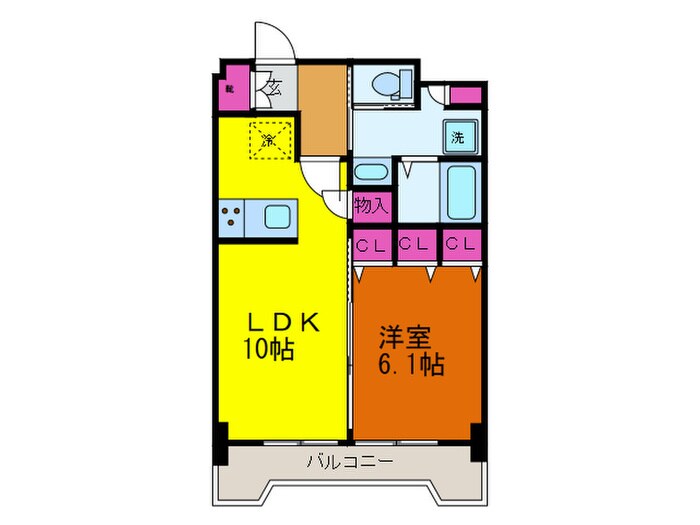 アンソレイユ氷川台の物件間取画像