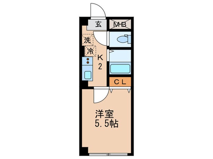 第58シンエイビルの物件間取画像