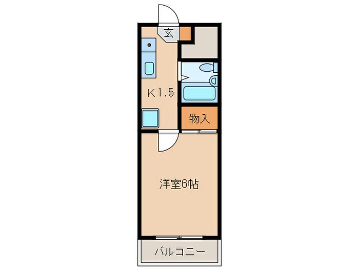 シルキ－吉美の物件間取画像