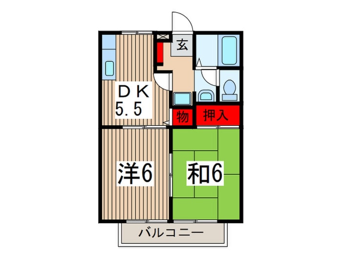 パルクの物件間取画像