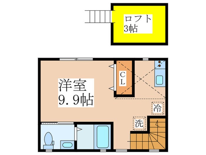 オハナテラスの物件間取画像