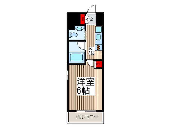 ベルファース大宮の物件間取画像