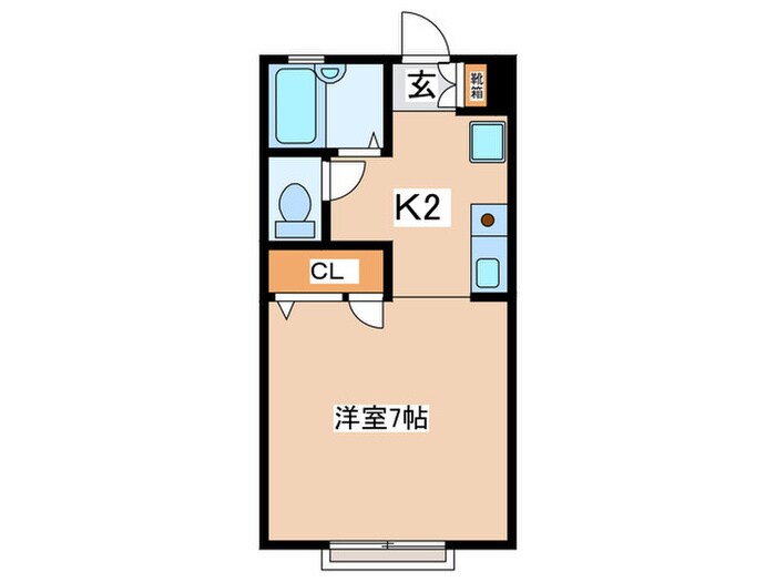 パルフラット町田の物件間取画像
