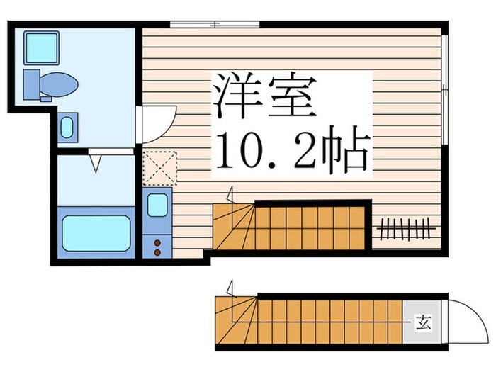 カーサアリエッタ江戸川の物件間取画像