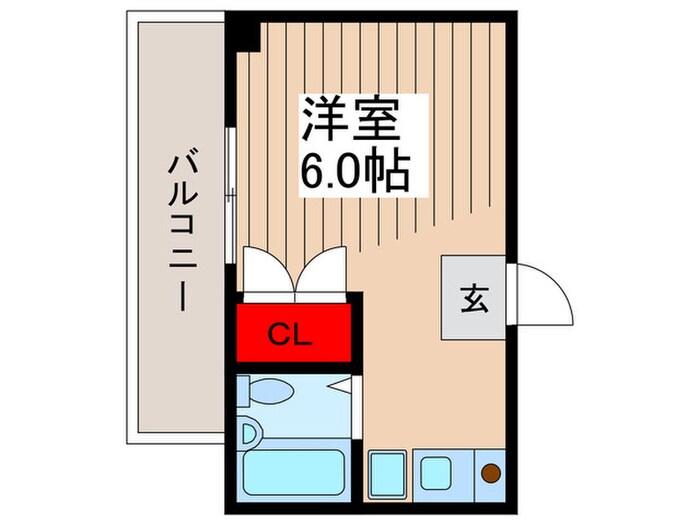 カ－サフレスコの物件間取画像