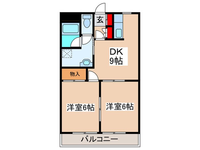 アネックスＫの物件間取画像