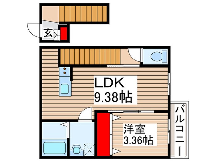 仮)ＪⅠ馬橋の物件間取画像