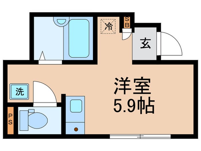 アロハビルの物件間取画像