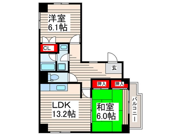 エイトジャパンシーダーの物件間取画像