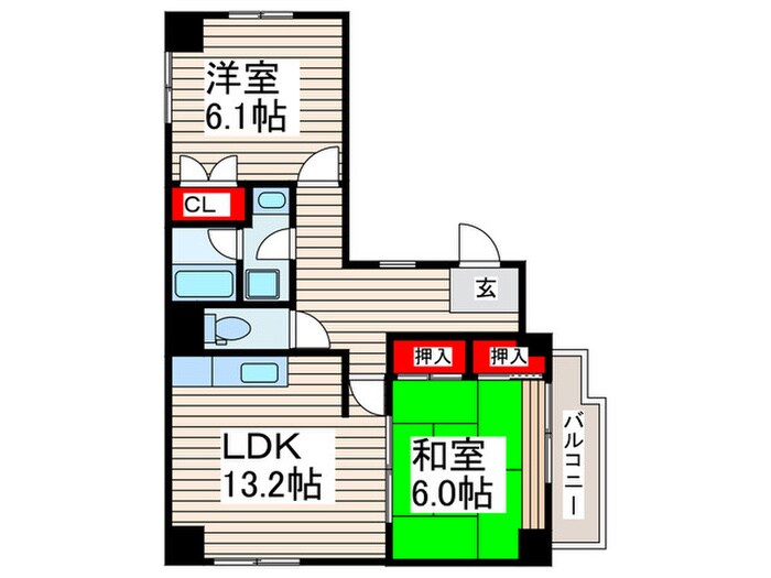 エイトジャパンシーダーの物件間取画像