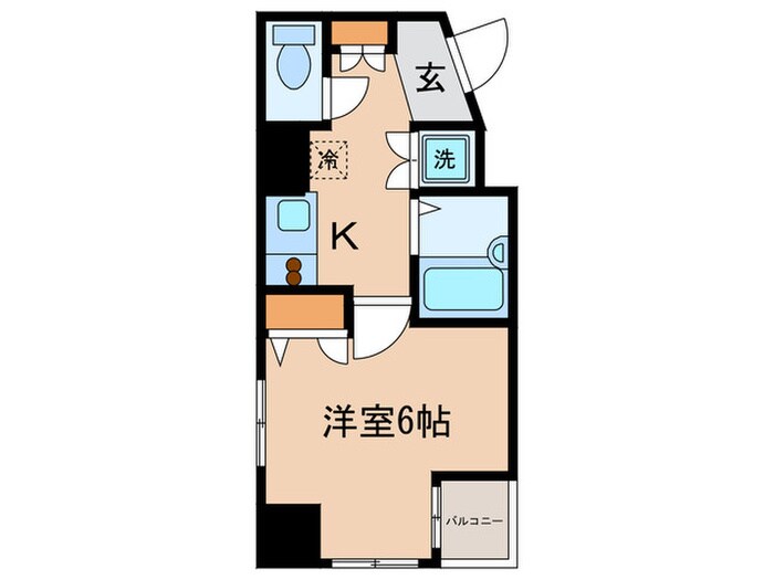 フォルトゥナ文京後楽園(1001)の物件間取画像