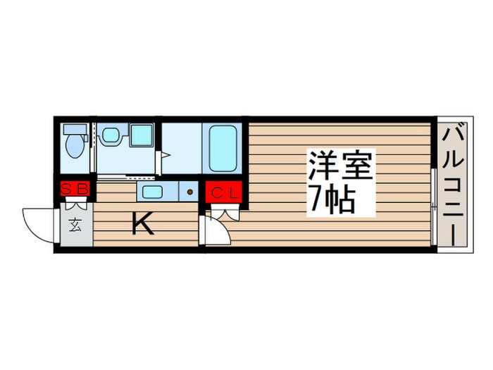 キルシェの物件間取画像