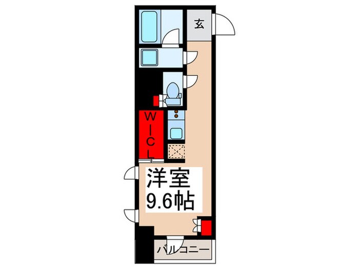 ﾌﾟﾗｳﾄﾞﾌﾗｯﾄ日本橋馬喰町の物件間取画像