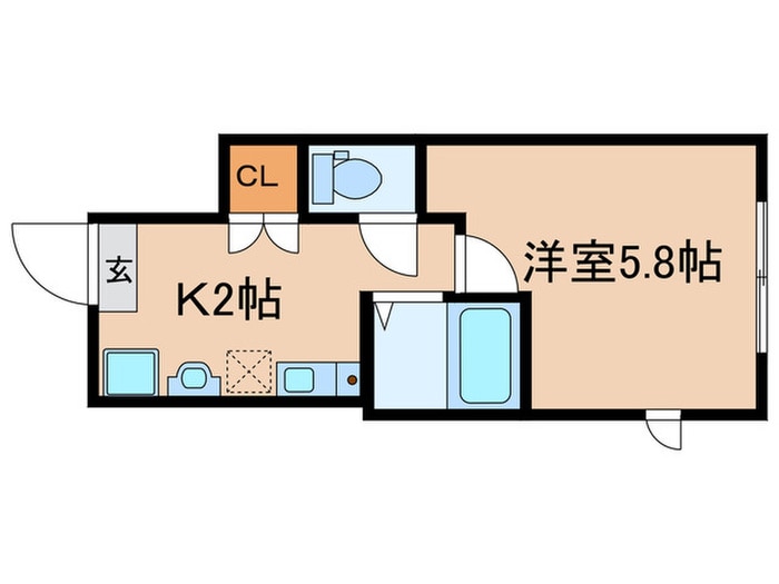 ノーザンロード上板橋の物件間取画像