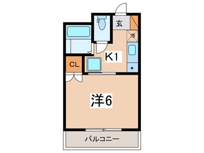 オルタンシア南台の物件間取画像