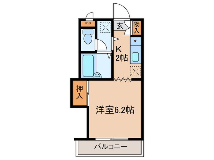 サンフォ－レストの物件間取画像