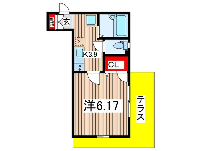 フォレストハイツ読売ランドⅡの物件間取画像