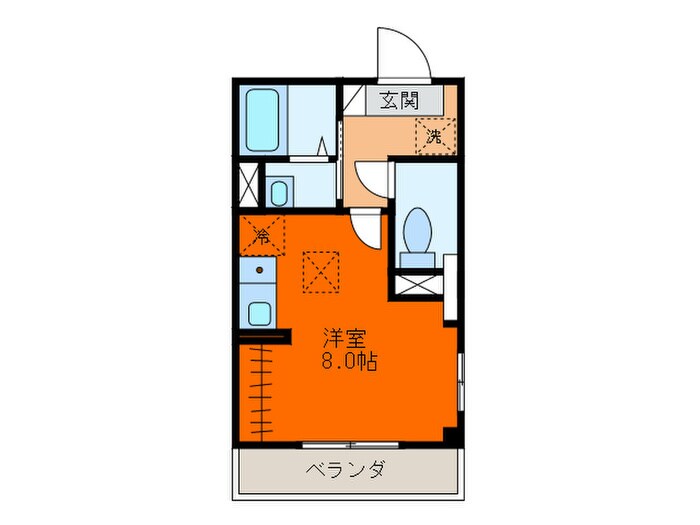 氷川台ヒルズの物件間取画像