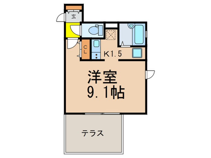 アーデン代々木上原の物件間取画像