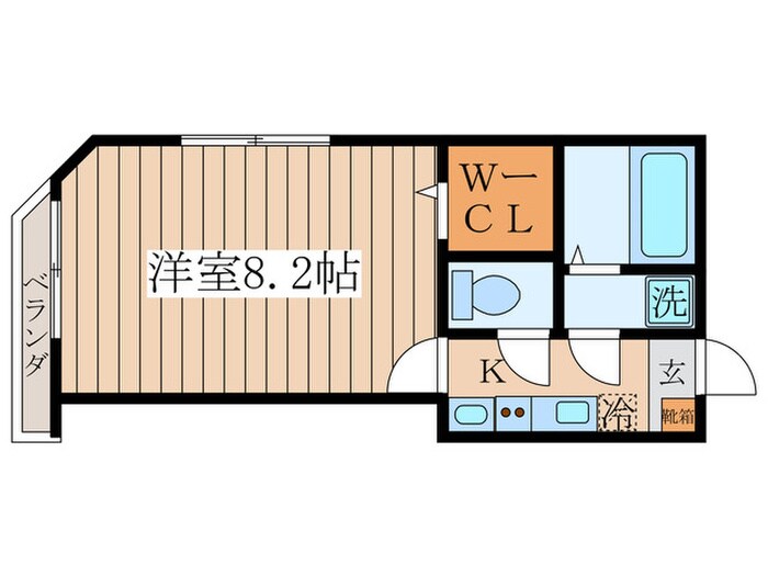 グランハイム一橋の物件間取画像