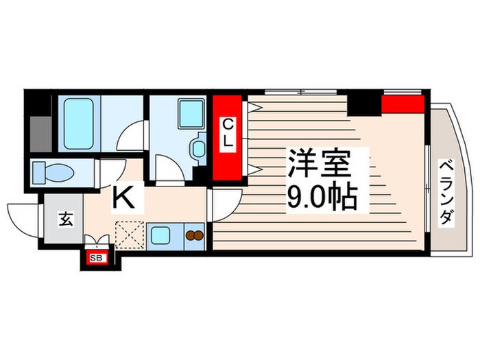 エトワ－ル西葛西Ⅱの物件間取画像
