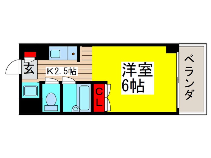 ベイシティハイツ船橋の物件間取画像