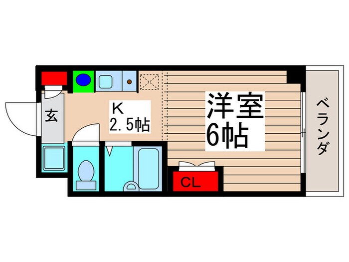 ベイシティハイツ船橋の物件間取画像